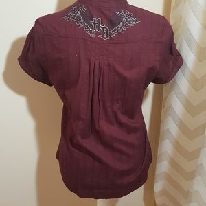 HARLEY DAVIDSON button down.